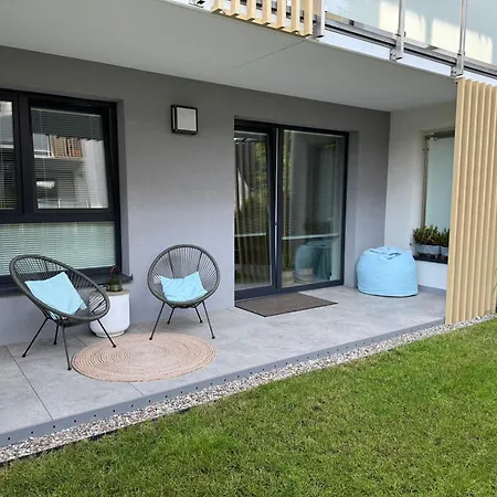 Podczele, Z Tarasem, Ogródkiem I Garażem Podziemnym Apartament *